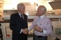 President Roland DU LUART and Mr. Buzz ALDRIN