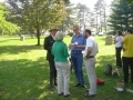 Benot PEDRETTI and Stphane TISON discussing with Lawrence BLAKE of National Parks Service