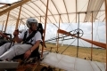 Jeff JACQUELIN va piloter le WRIGHT FLYER sur la ligne droite des stands