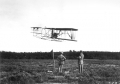 Wilbur WRIGHT flight above Auvours camp, 1908