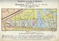 Map of Auvours artillery camp in 1880, by Robert Triger