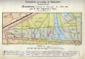 Carte du camp d'Auvours en 1880, par Robert Triger