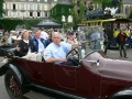 Michel LENAIN carrying aboard a superb OVERLAND 1917 , Mark BROWN, theUS astronaut, his wife and his daughter Lynne and Karin