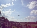 Flying over Hunaudieres by the Airbus A380, a first in Sarthe