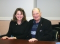 Time of emotion during the reunion of Wright and Bollee families at Fort Myer, VA, USA - February 2005